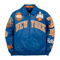 Pelle Pelle x FISLL for the city of knicks jacket