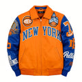 Pelle Pelle x FISLL for the city of knicks jacket