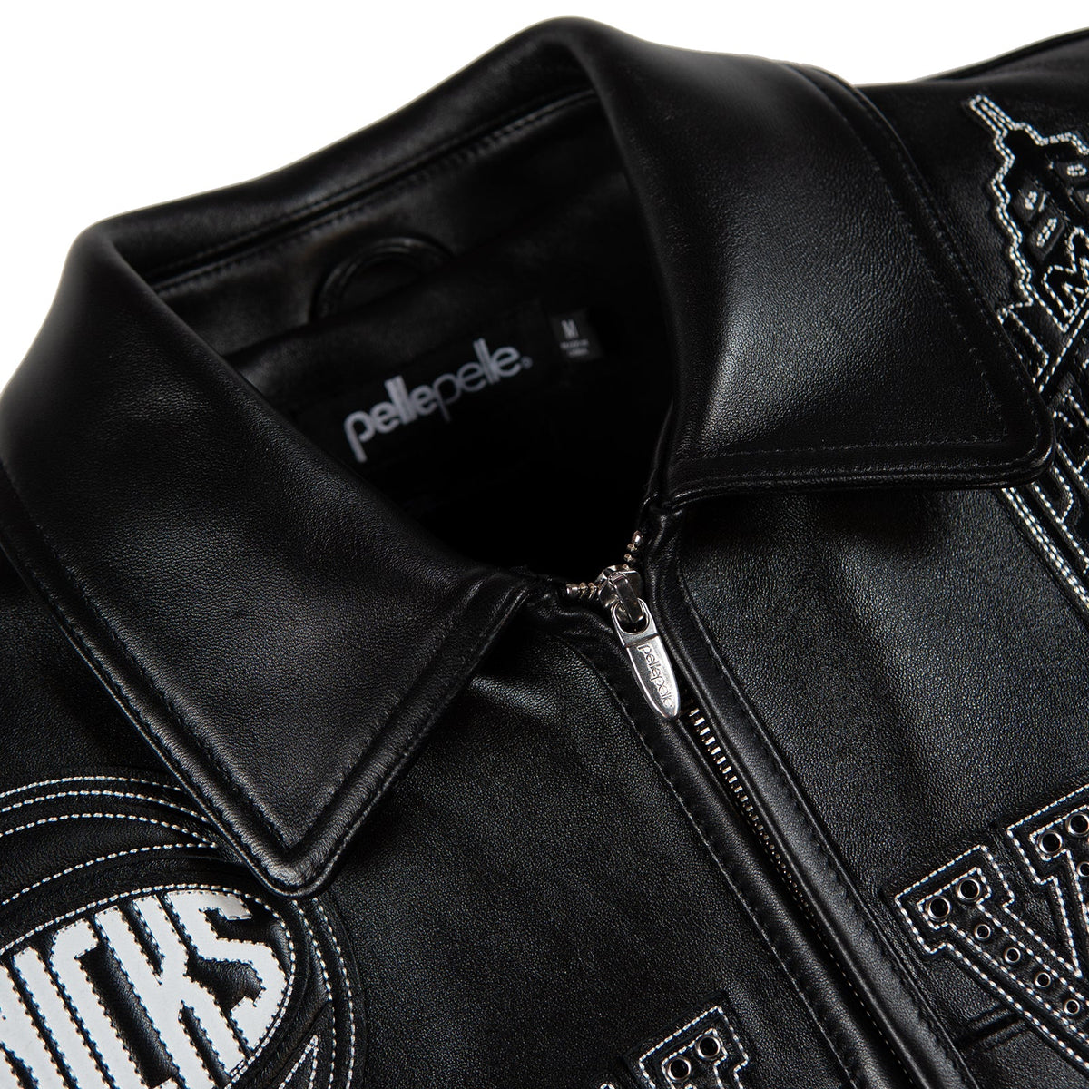 Pelle Pelle x FISLL for the city of knicks jacket