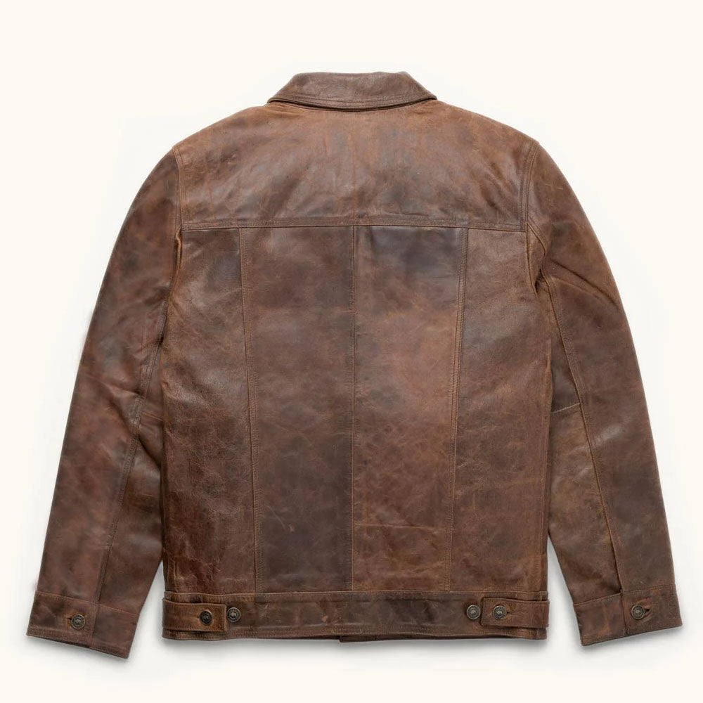 Leather Trucker Jacket