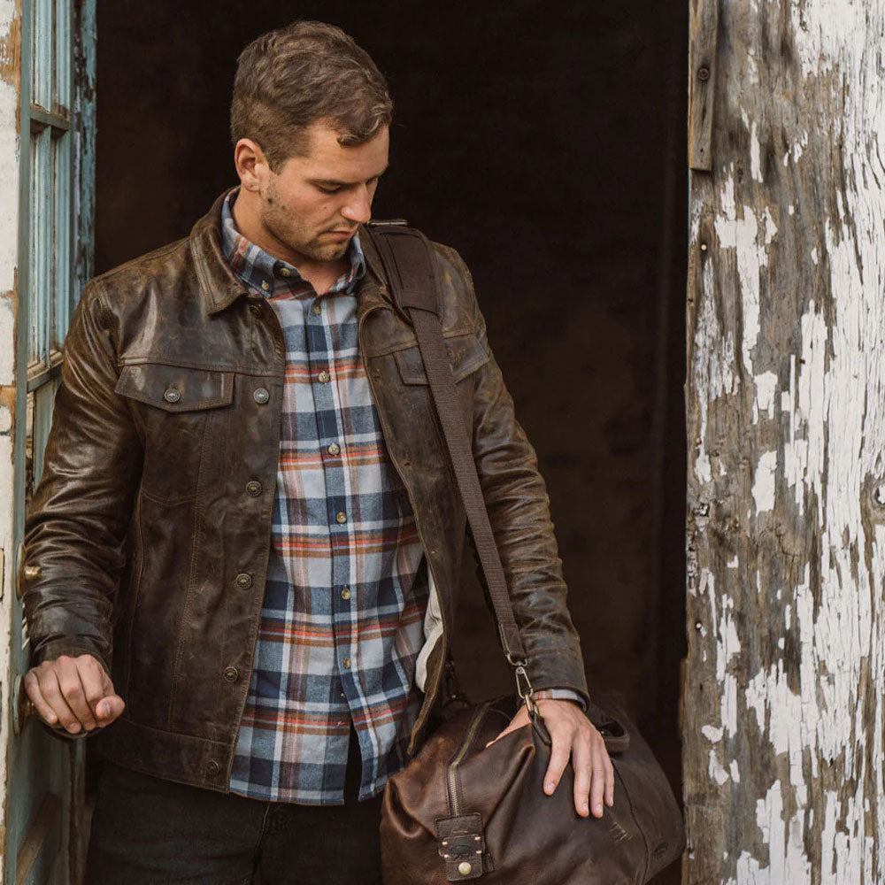 Leather Trucker Jacket