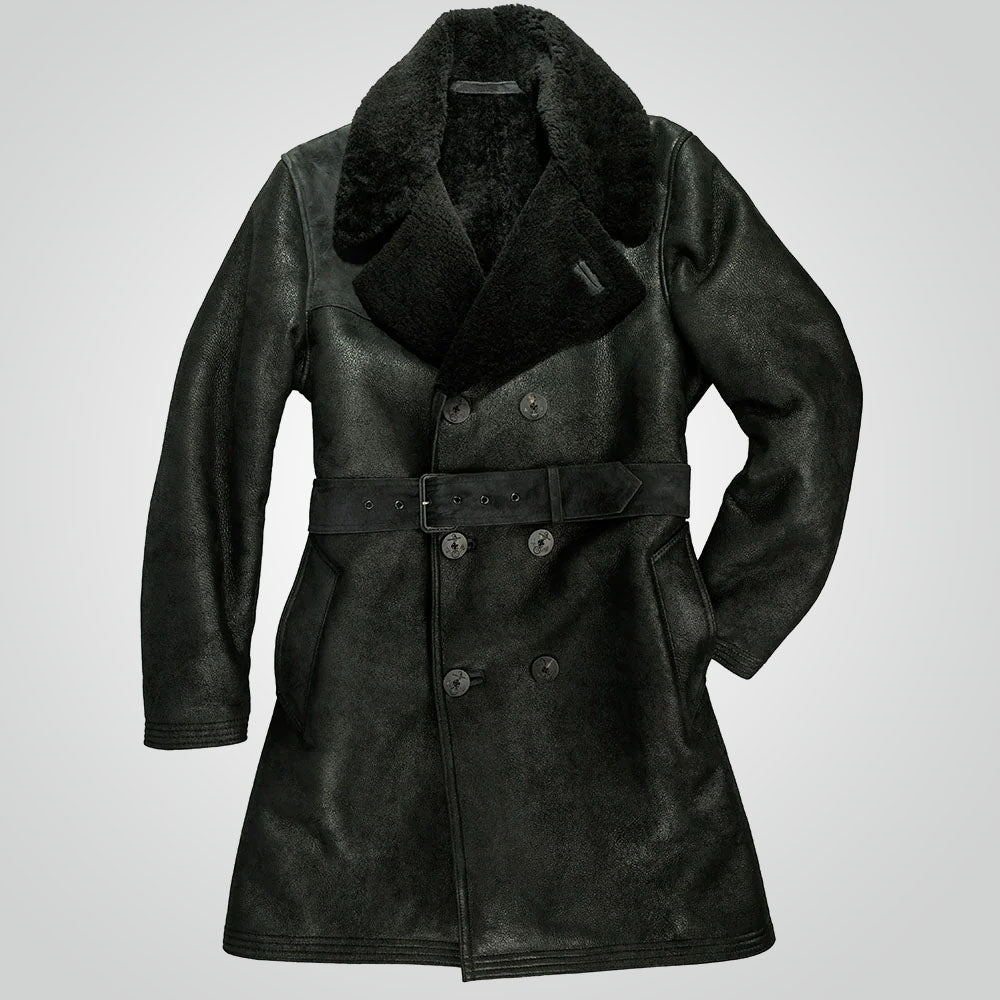 Leather Trench Coat