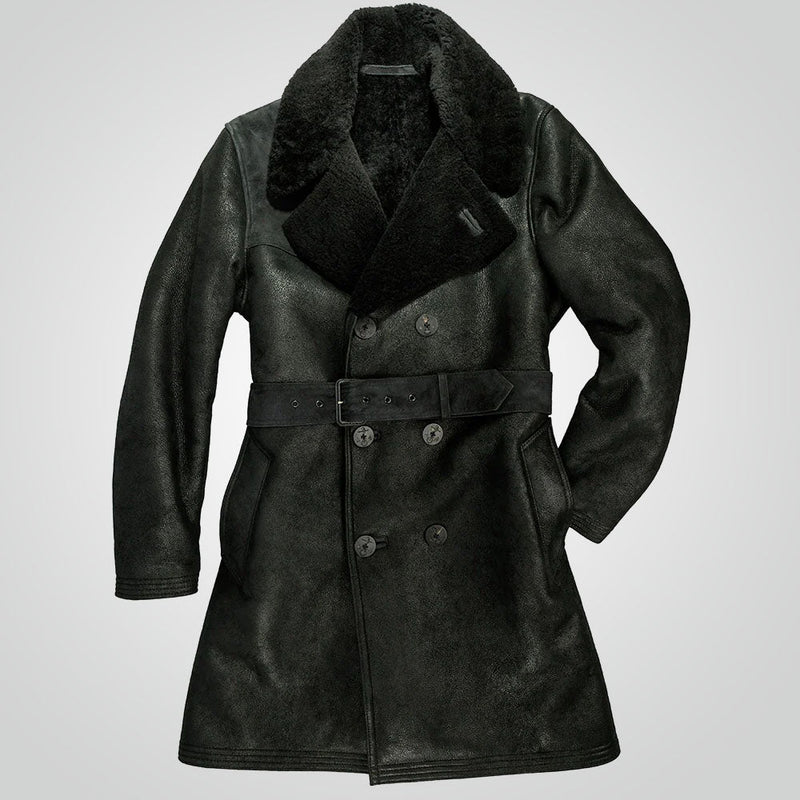 Leather Trench Coat