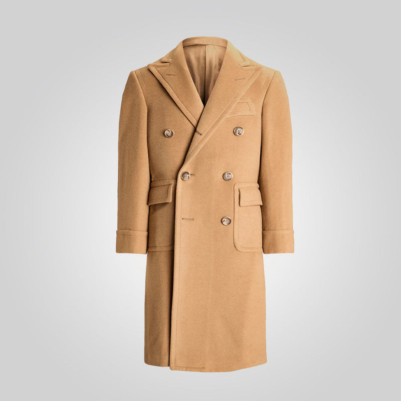 Navy Premium Wool Peacoat