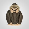 Men's Hooded B3 RAF Aviator Jacket