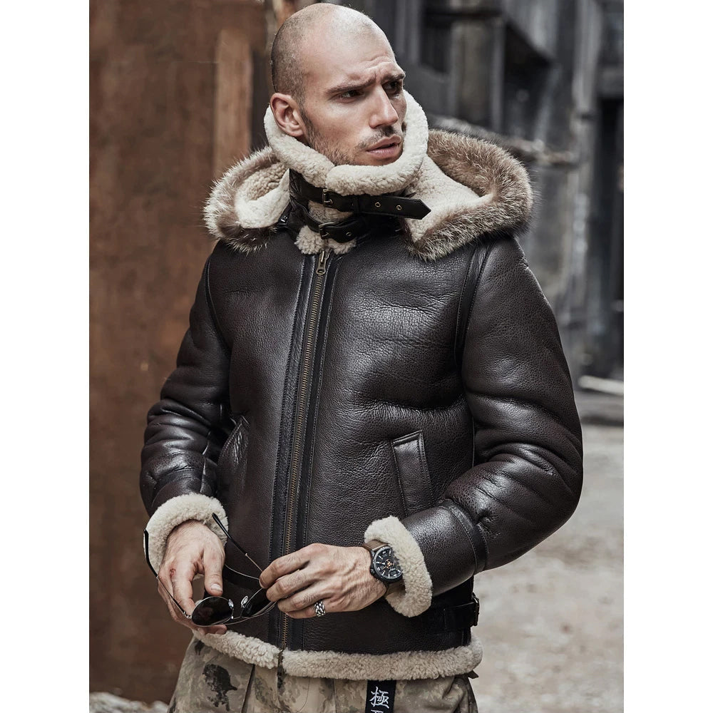 shearling jacket for men