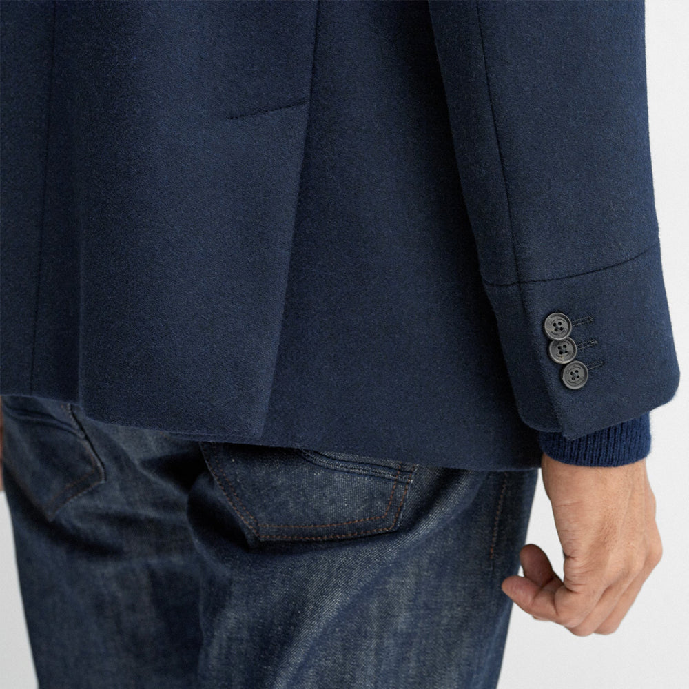 Navy Blue Royal Pea Coat