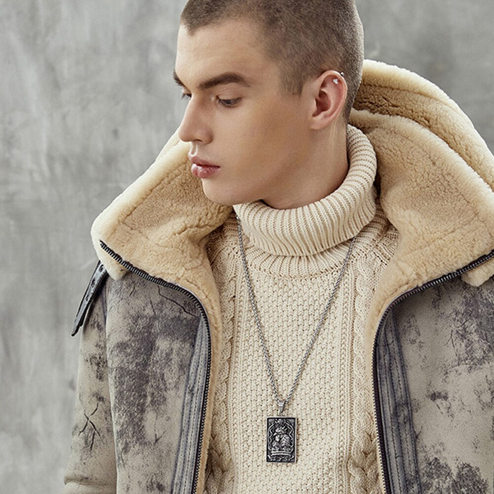 New 2025 RAF Double Collar Waxed RAF Flying Sheepskin Shearling Jacket Coat - bombersflight