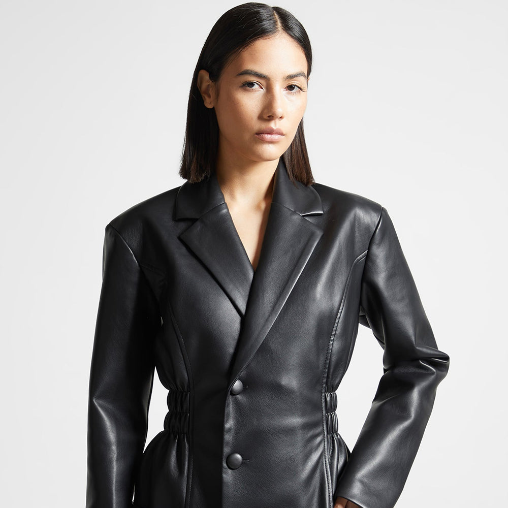 Women's Breasted Blazer Mini Dress