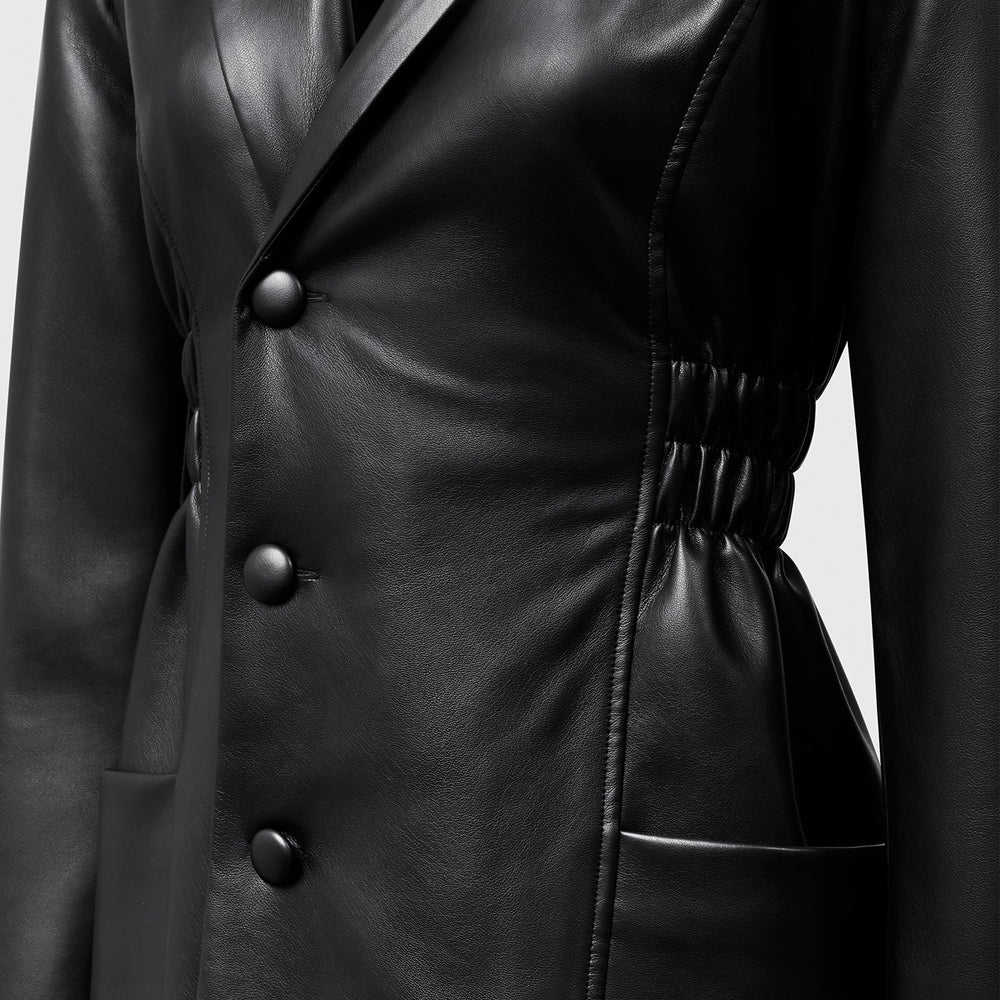 Double Breasted Blazer Mini Dress