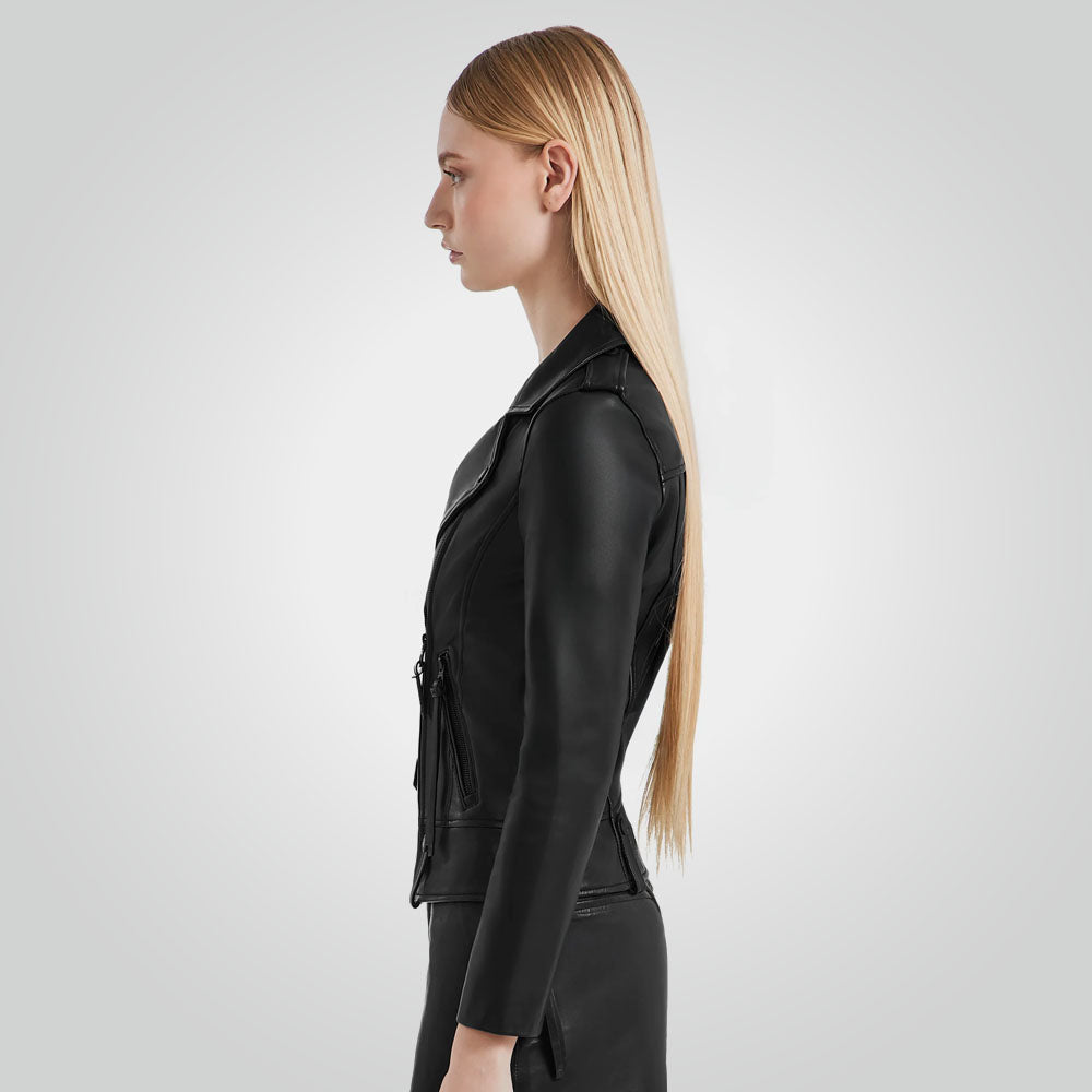 Motorbike Leather Biker Jacket