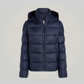 Women's Dark Blue Puffer Jacket