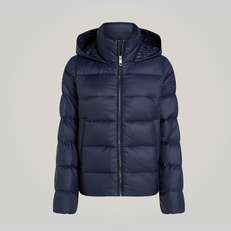 Women's Dark Blue Puffer Jacket