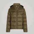Women's Khaki Down Puffer Jacket