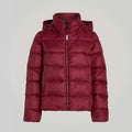 Women's Red Down Puffer Jacket
