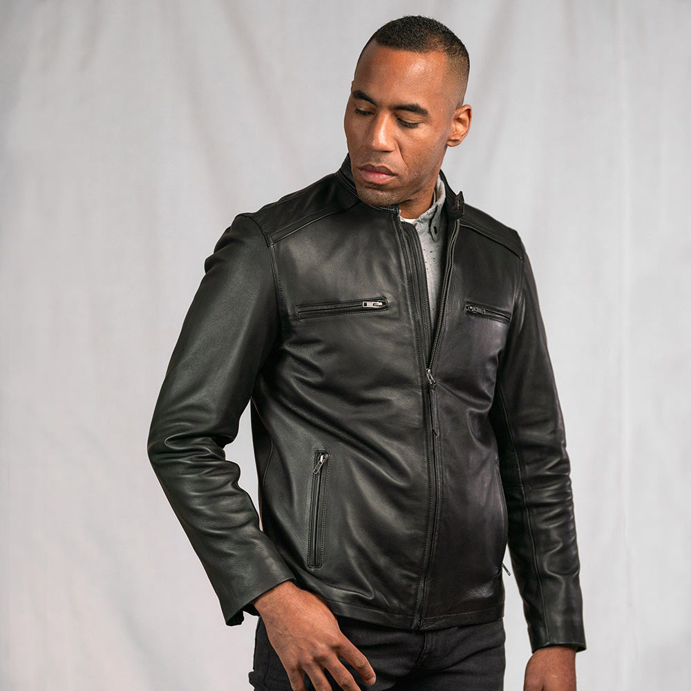 Leather Moto Jacket