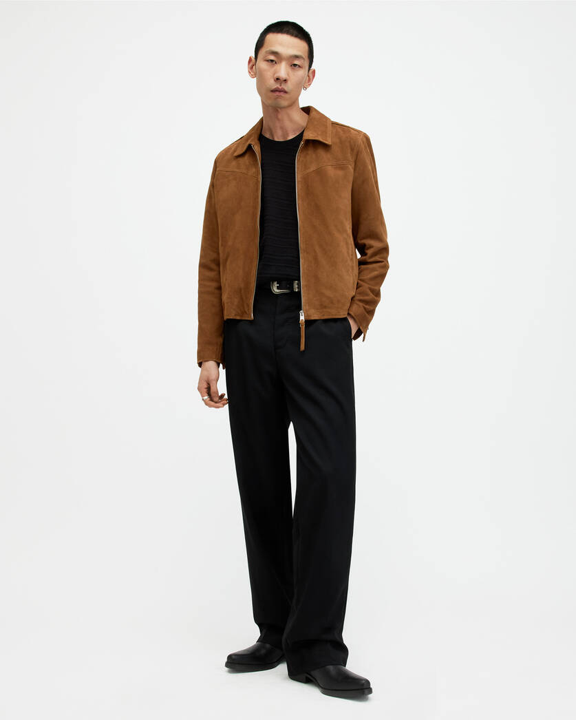 suede leather jacket